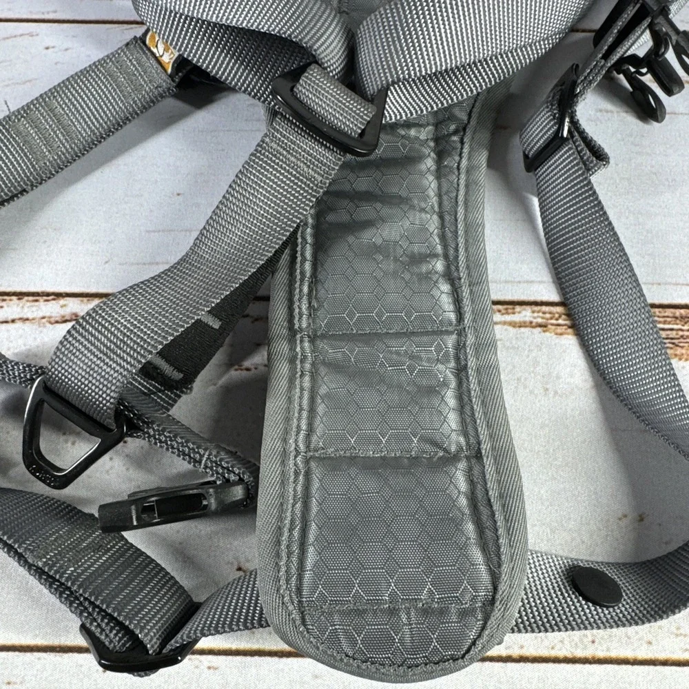Kurgo Journey Air Dog Harness Gray Size Large No-Pull Chest Plate Padded